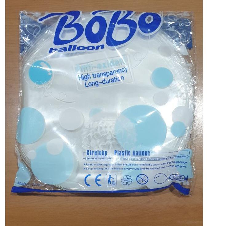 W Σ Balon bobo 18 / 20 / 24 inch balon pvc per pak isi 50 lembar / bobo biru PY42 Baru ♪