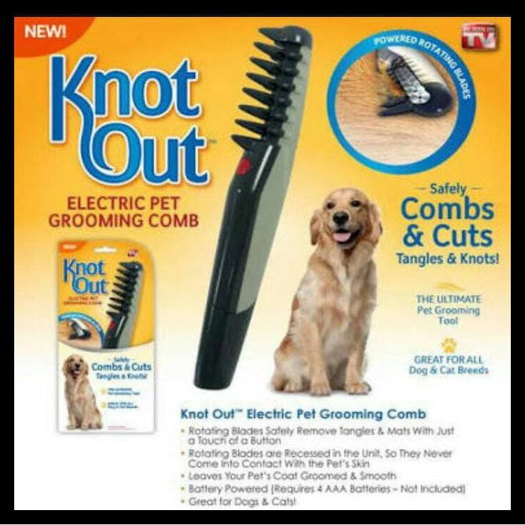 rotating dog comb