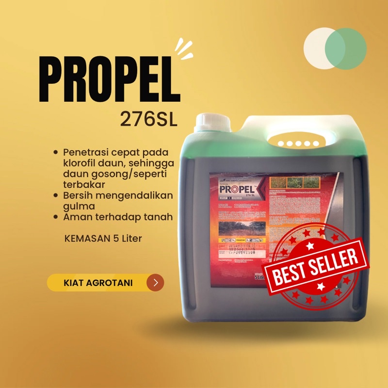 Herbisida Propel 276SL kemasan 5 Liter