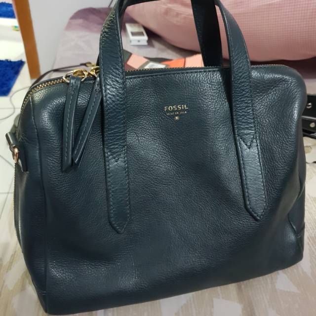 Tas fossil original ss warna heritage blue second