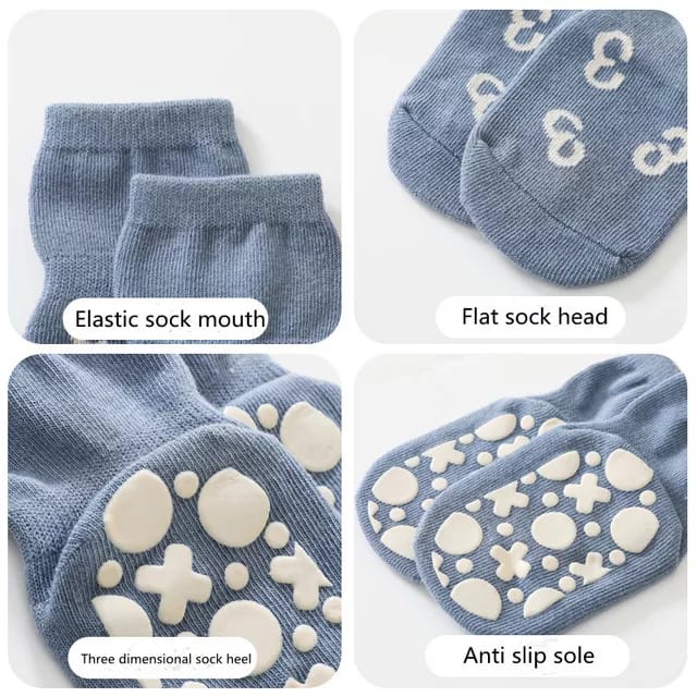 Kaos kaki bayi pendek ada anti slip / Baby socks short