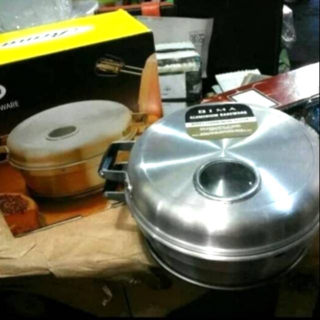BAKING PAN BIMA 28CM 8 TELUR ALUMUNIUM TEBAL