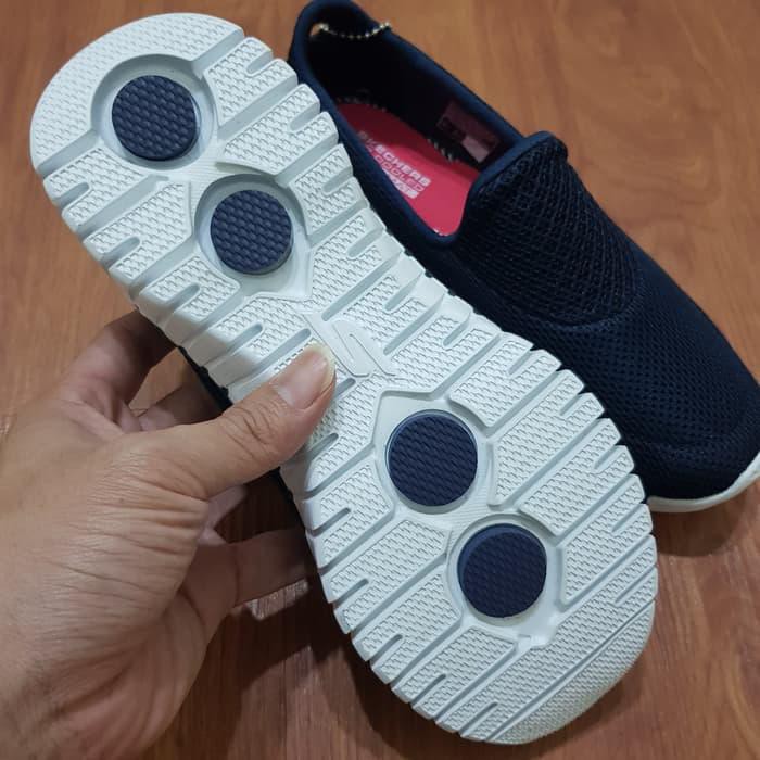 SEPATU SKECHERS GOWALK SMART - NAVY / SEPATU WANITA /SKECHERS WANITA