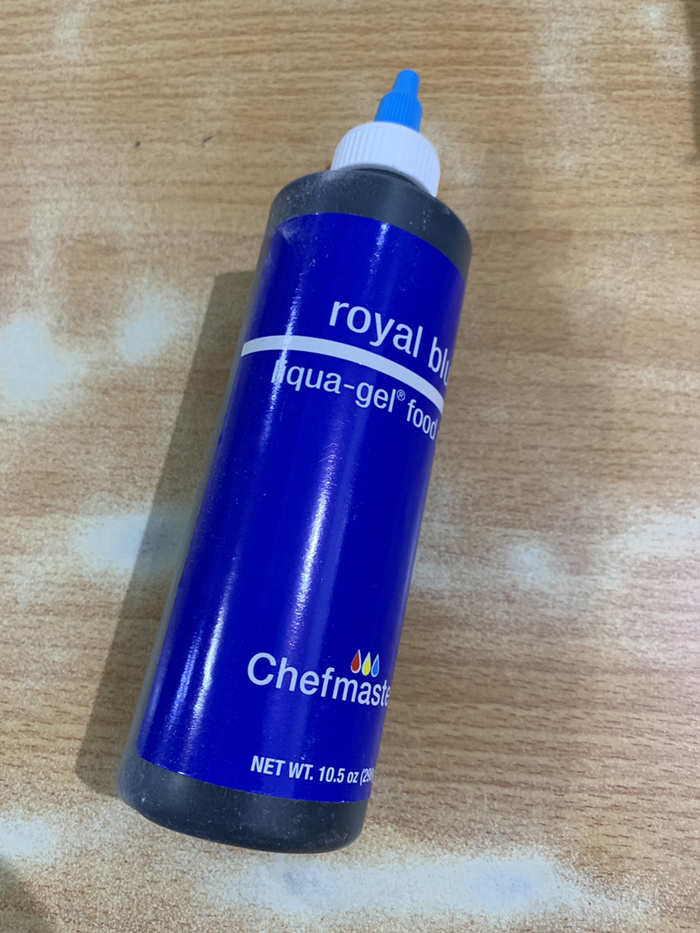 

Chefmaster Royal blue 10.5oz 298 gr / icong color pewarna