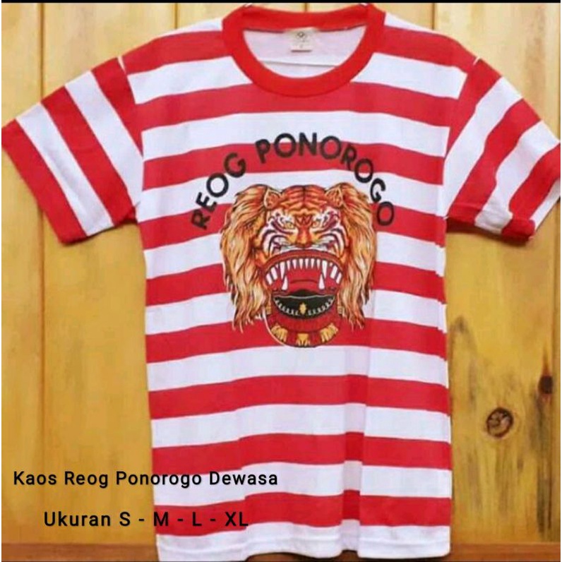 Kaos reog Ponorogo/ kaos Reog / Jaranan / kaos Adat