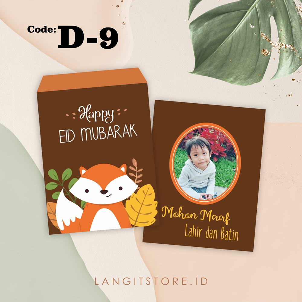 

D-9 AMPLOP LEBARAN / AMPLOP FOTO / AMPLOP CUSTOM / AMPLOP UNIK / ANGPAO LEBARAN / AMPLOP LUCU