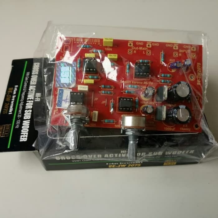kit Hifi crossover active for subwoofer BL-SW 2075