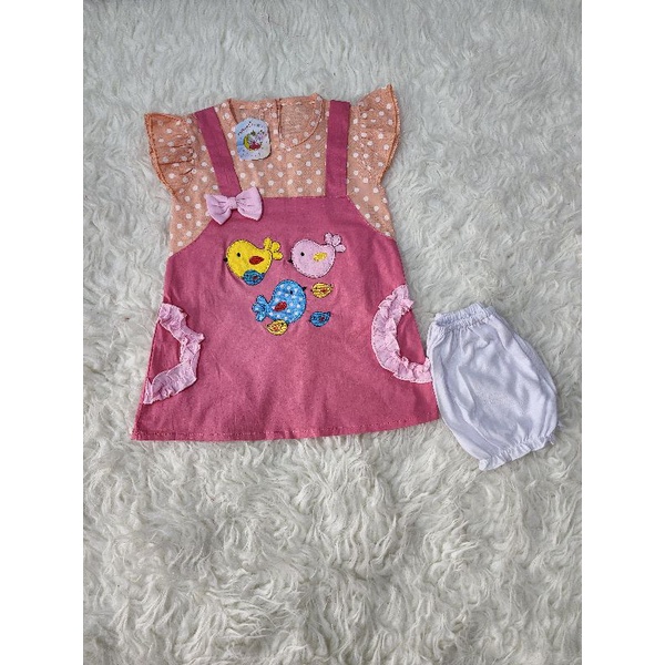 baju bayi perempuan dress baby girl jsv9