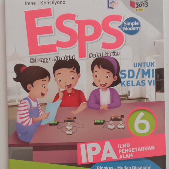 

❤BISA COD❤ buku pelajaran sekolah SD kelas 6 Esps pelajaran ipa kurikulum 2013
