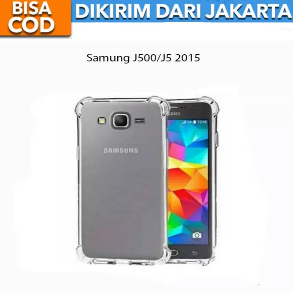 Casing Samsung Galaxy J500 / J5 2015 Anti crack SoftCase