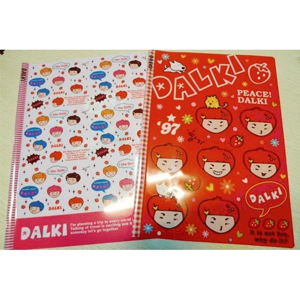 

Korean Stationery Clip File Dalki 2 Clip File (151)