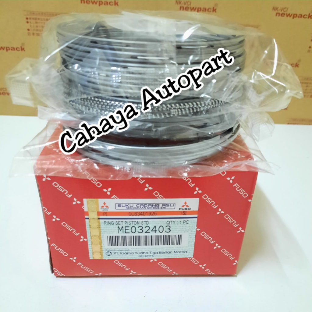 RING PISTON / RING SEHER SET MITSUBISHI FUSO 6D15