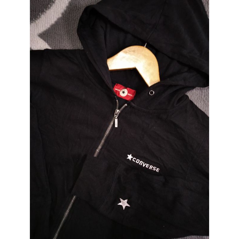 HOODIE ZIPPER CONVERSE VINTAGE SECOND ORI