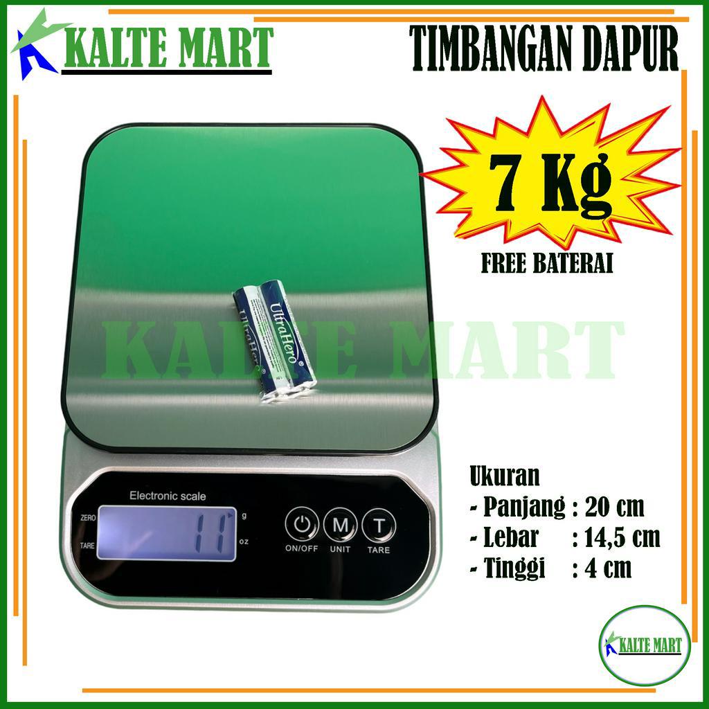 Timbangan Dapur Digital 7kg Timbangan Kue Digital 7kg Kitchen Scale