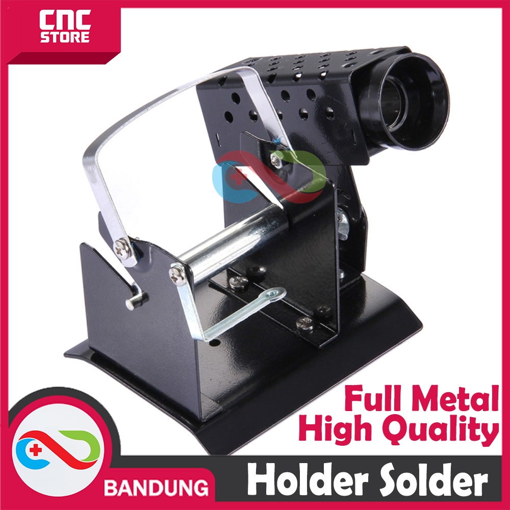 STAND SOLDER DUDUKAN SOLDER HOLDER TIMAH FULL METAL TEMPAT SOLDER HQ