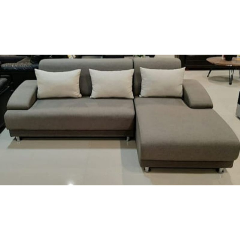 sofa L minimalis modern berkwalitas disemarang