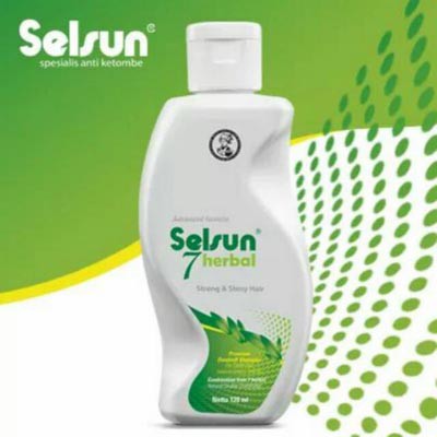 SELSUN Shampoo Conditioner Series | Sampo anti ketombe 7 Herbal 60 &amp; 120 ML_Cerianti