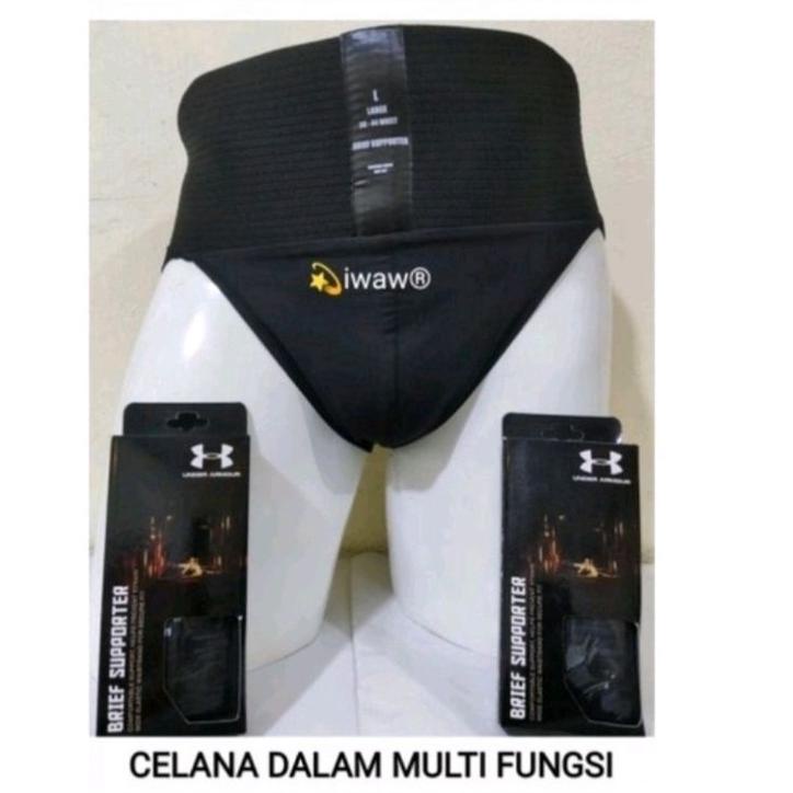 Oke Price.. FULL BRIEF SUPORTER UNTUK PEKERJA BERAT & OLAHRAGA FUNGSI MENCEGAH HERNIA / VARIKOKEL / 