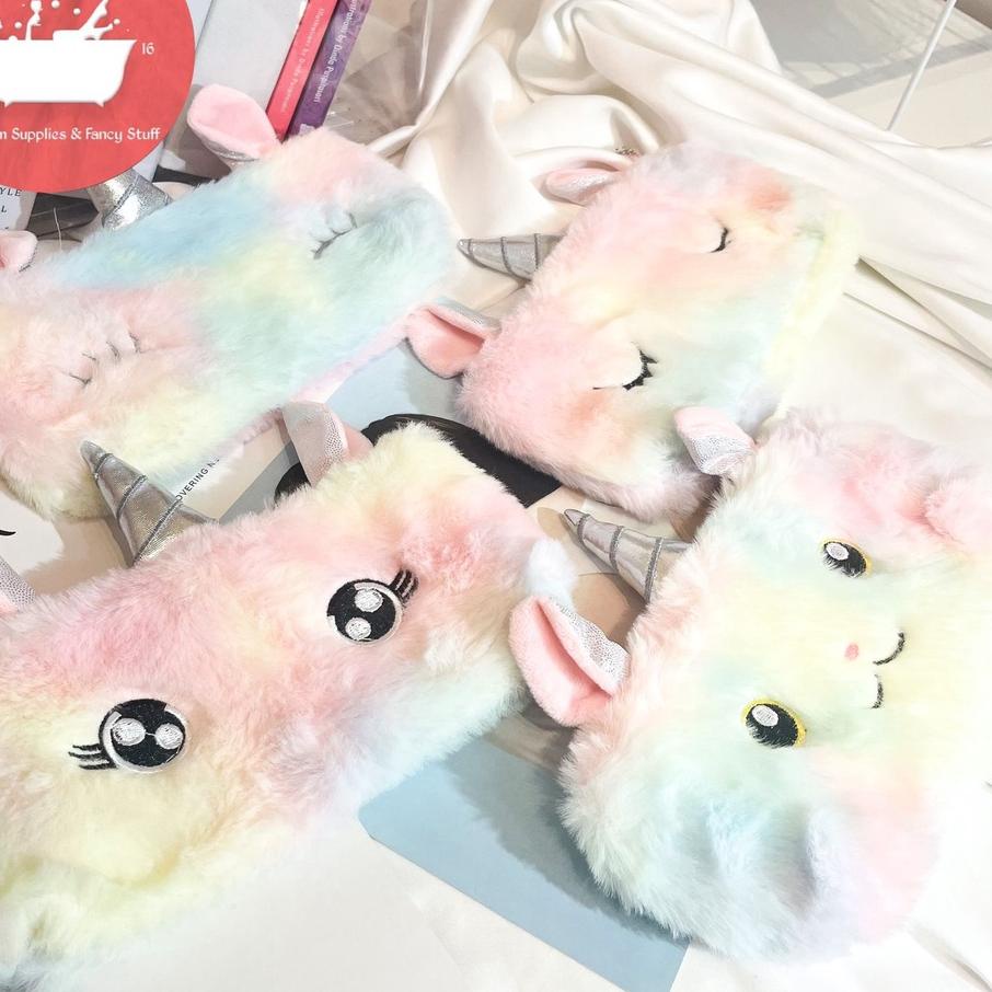 

Harga Murah Kotak pensil bulu unicorn muka mata wajah tepak tempat pencil case bagus imut souvernir DFE^^