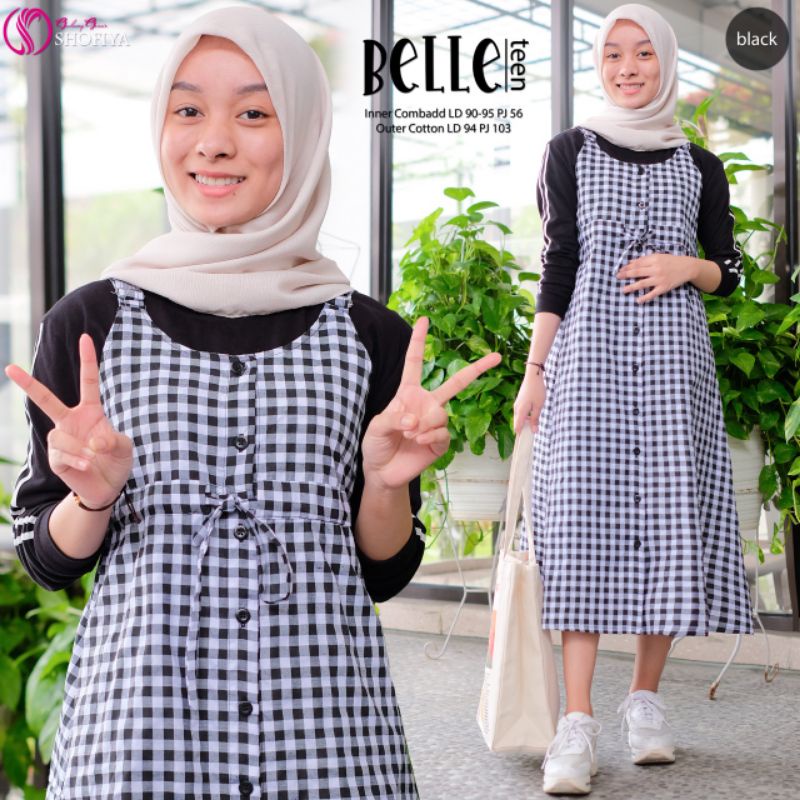 Belle teen One set Dress Remaja by ORI Shofiya BTC