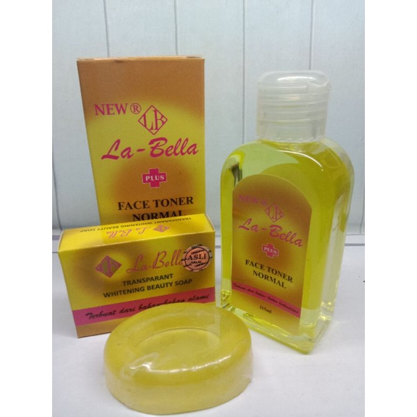 paket labella toner labella dan sabun labella 2in1