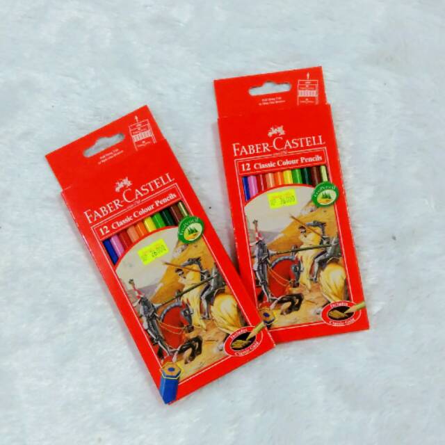 Pensil warna Faber Castel panjang