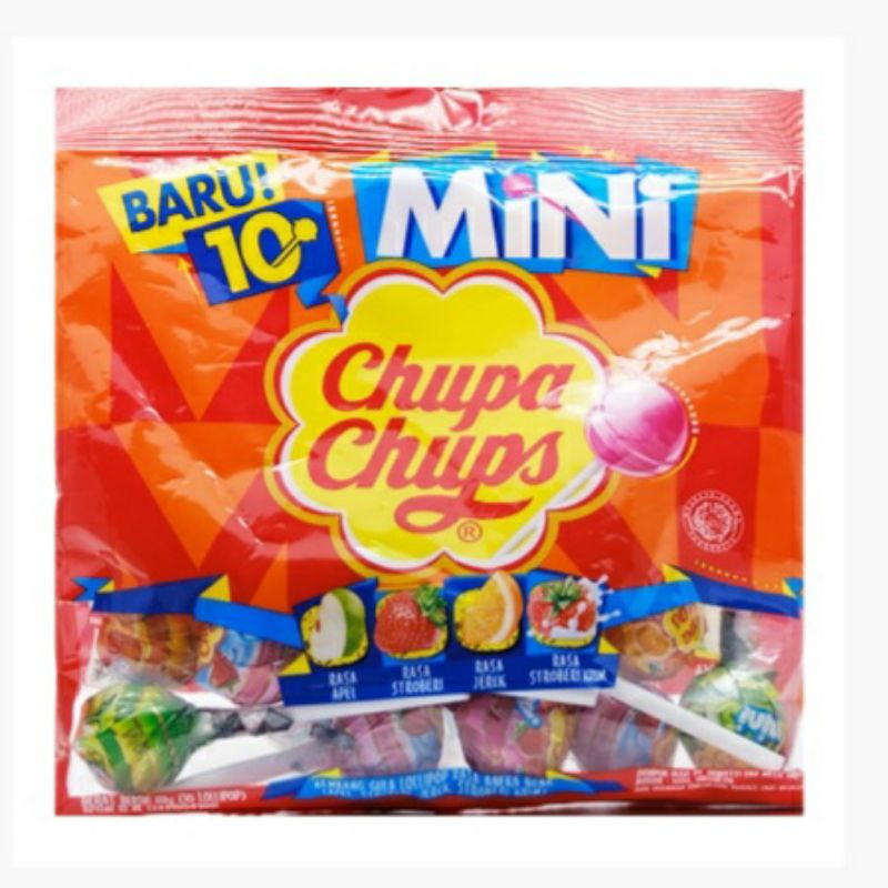 

Chupa Chups Mini Bag 10 x 6 gr