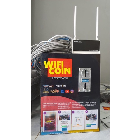 Wifi Koin Murah ( Box Triplek )
