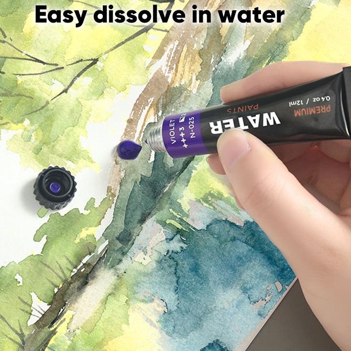 

Langsung Beliii.. Giorgione Watercolor Paint Set Paket Cat Air 12/24 Warna 12ml/botol