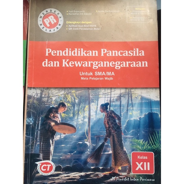 [Preloved] Lks PPKN kelas 12 Intan Pariwara