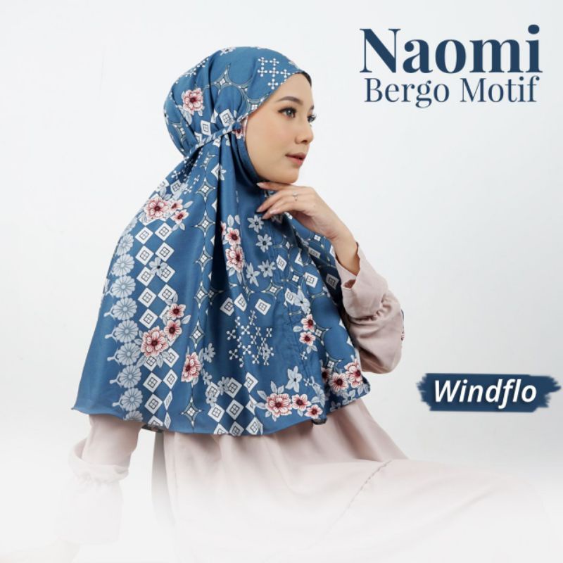 SUPPLIER HIJAB MURAH / TERMURAH / COD / BERGO MOTIF / BERGO INSTANT / BALQIS BERGO/ BERGO MAXMARA-Windflo