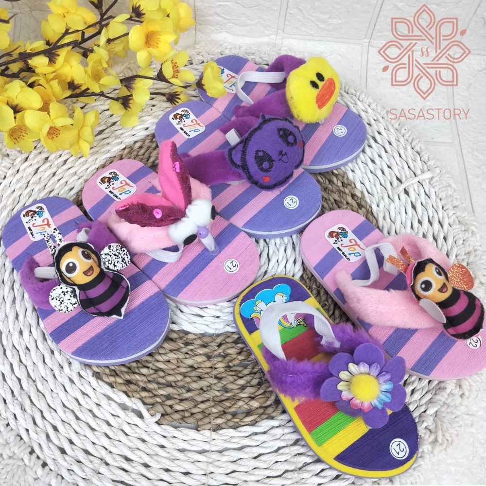 SANDAL KARAKTER ANAK 1 2 TAHUN XA01