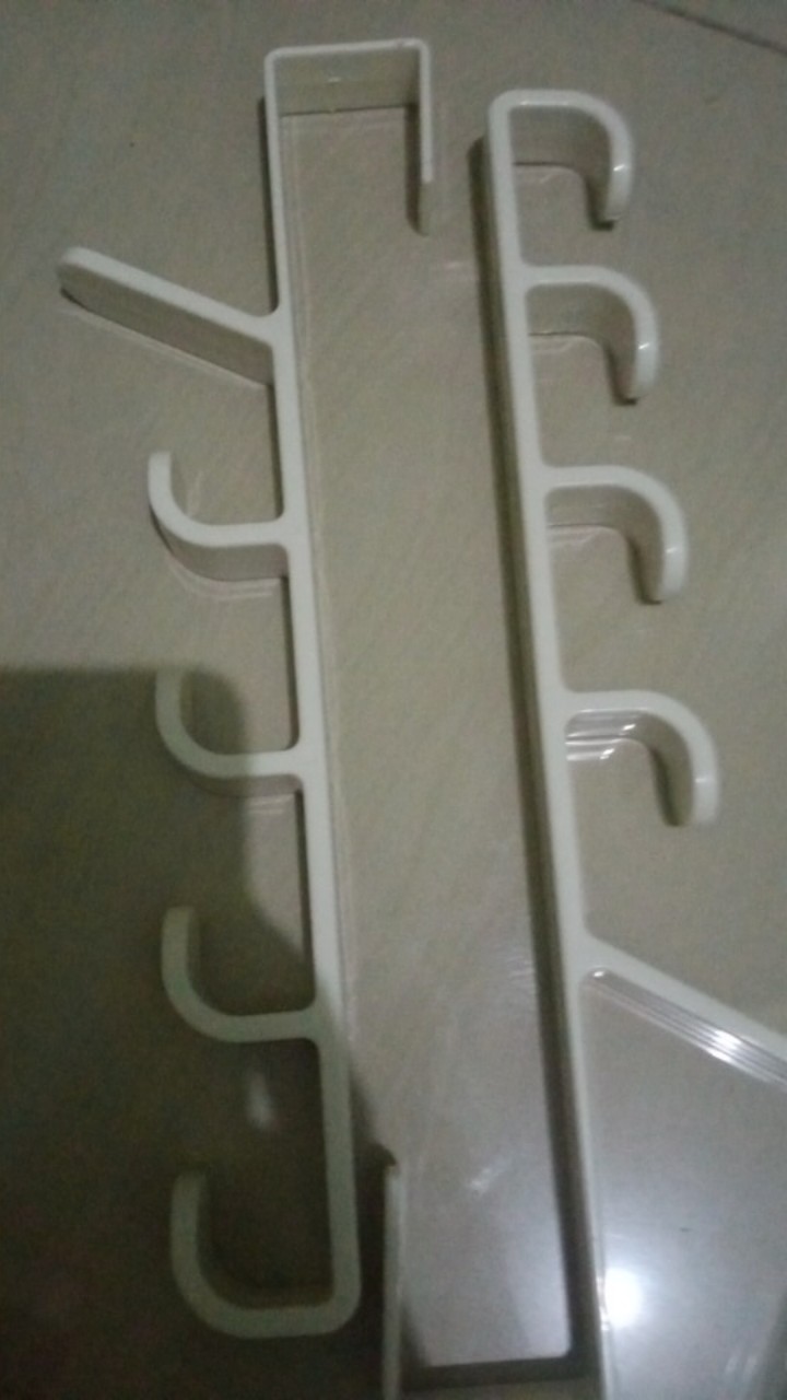 Rw099 Gantungan Pintu Lemari Topi Baju Tas Serbaguna/door Hook 5arms