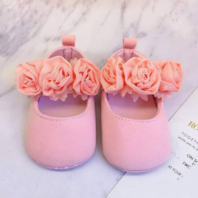 Sepatu Baby / Prewalker Bayi Ribbon