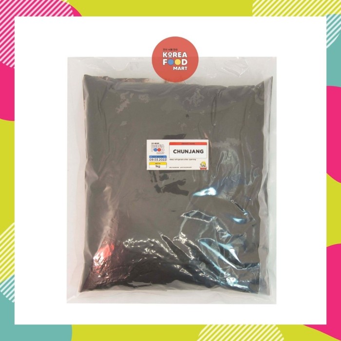 

Flash Sale - Chunjang 1 Kg / Jjajang Sauce / Black Bean Paste /Pasta Kedelai Hitam