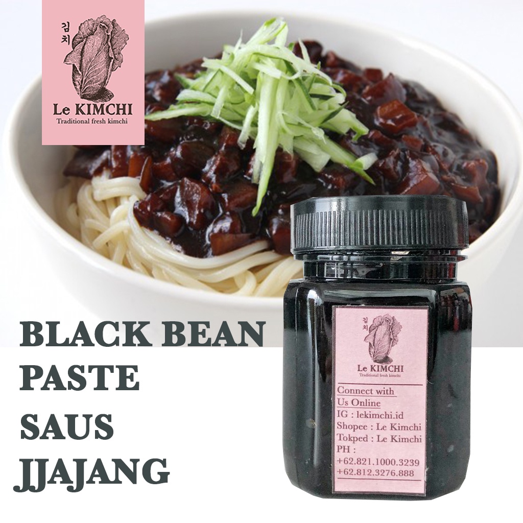 

Saus Jjajang Black Bean Paste Chunjang - Jjajangmyeon Jjajangmyun