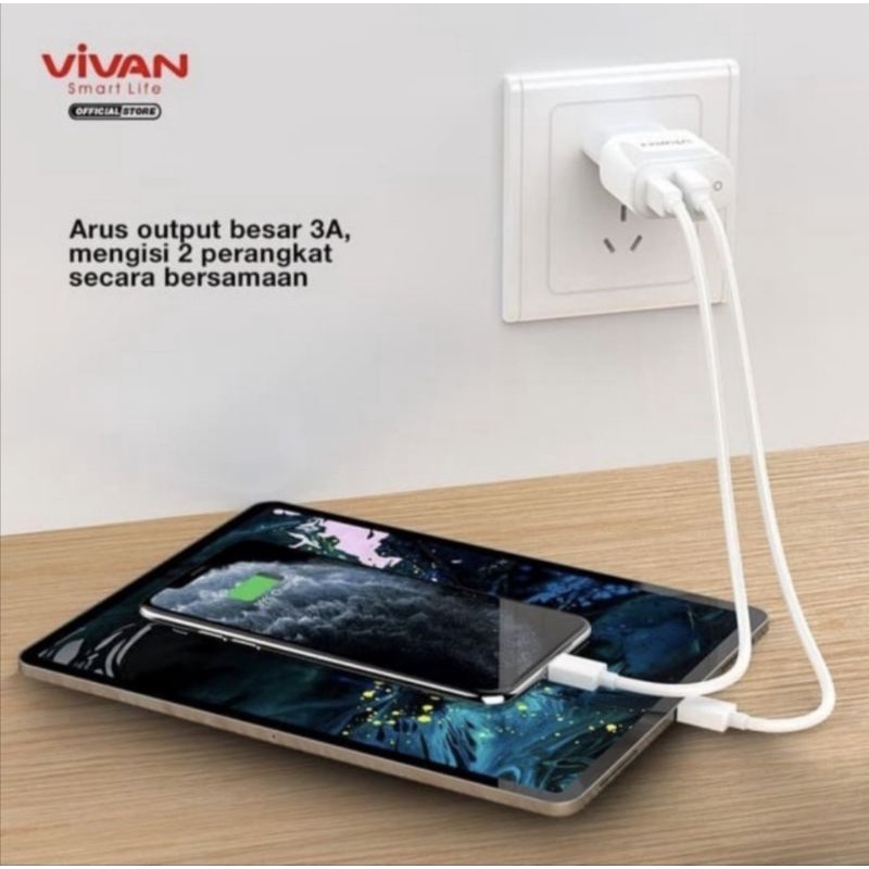 Vivan Quick Charger Power Super 3A 18w