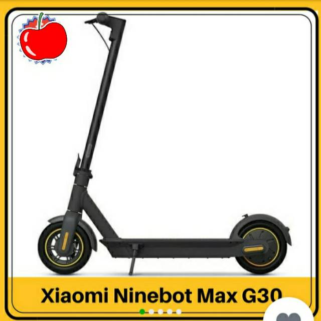 Ninebot KickScooter MAX G30 by Segway - electric scooter grabwheels