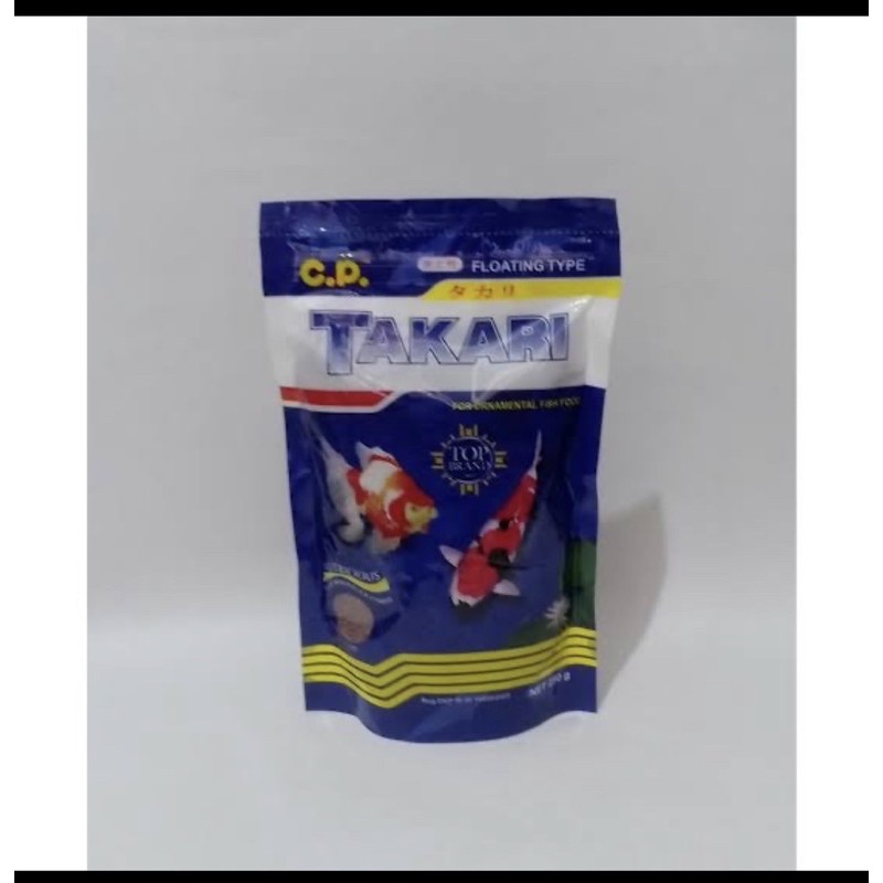 Takari 2mm 250Gr pellet pakan ikan hias koi kura kura pelet ikan