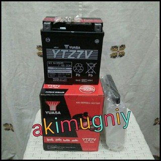 AKI NMAX AEROX LEXI GS ASTRA GTZ7V TIPE KERING MAINTENCE AKI NMAX AEROX LEXI GS ASTRA GTZ7V TIPE KERING MAINTENCE