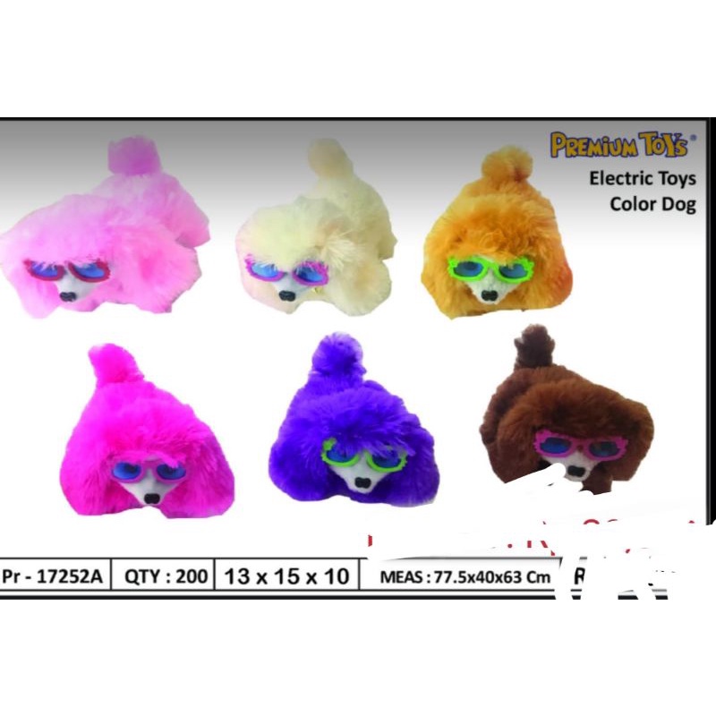 mainan anak2 anjingan baterai