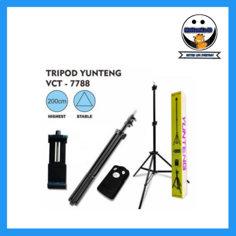 Tripod Yunteng ukuran 2 Meter /Tripod kamera /Tripod Handphone