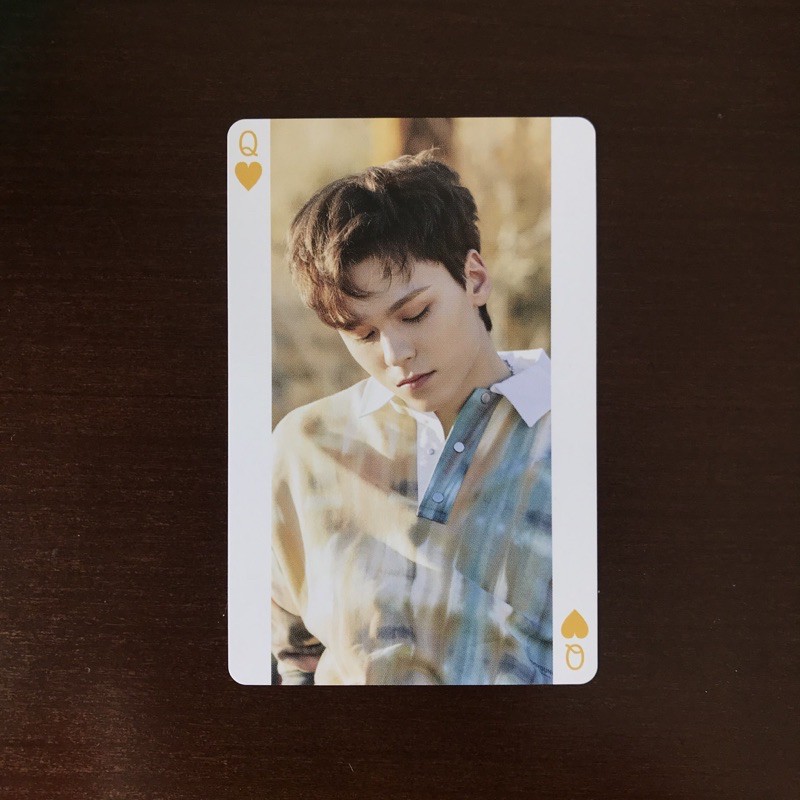 [BOOKED] Photocard Seventeen Vernon HMV Thanks Trump Card / HMV Remi