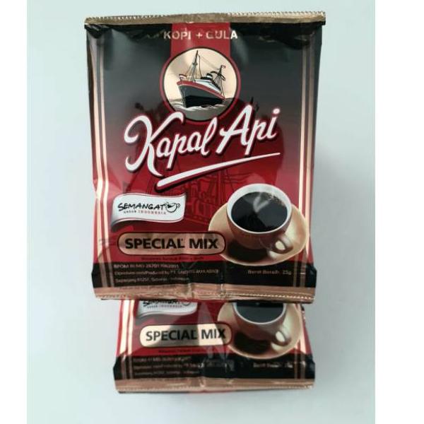 

(Best seller) TokoMinah Kopi Kapal Api Mix Gula 25gr 1 renceng (10pcs) Σ➮ Murah Ω^