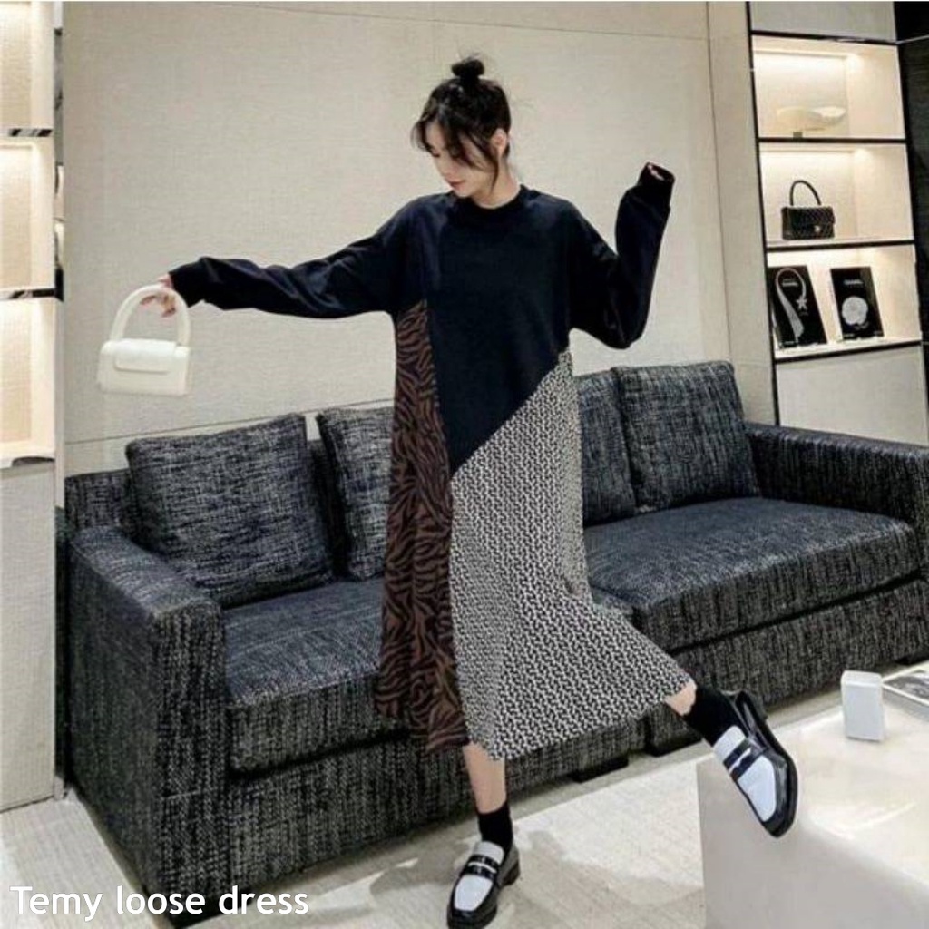 Temy loose dress - Thejanclothes