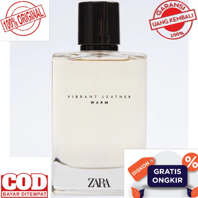 Parfum Original Pria Zara Vibrant Leather Warm EDP 100 ml - PARFUM PRIA