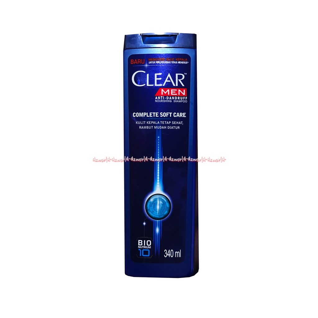 Clear Men Complete Soft Care 320ml Shampoo Ketombe Pria Anti dandruff Clearmen Clearman 320 ml Sampoo