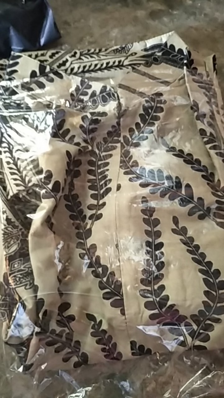 Gamis Batik (cod) Manggar Gamis Batik Pesta Model Terbaru 2020