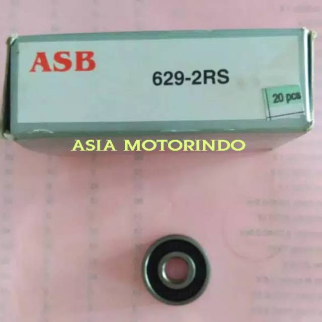 bearing 629 2RS ASB bearing stater kecil bearing pompa air Panasonic 629-2RS