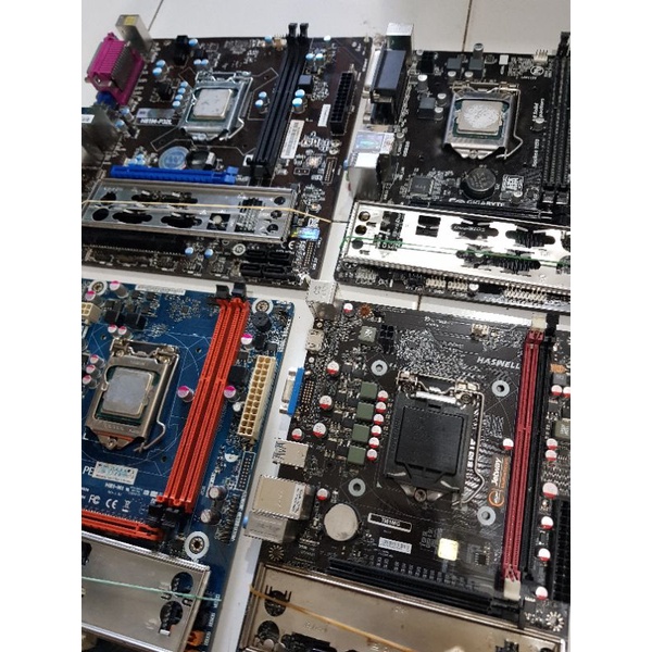 MOBO MOTHERBOARD H81 SOCKET 1150 DDR3 NORMAL TES